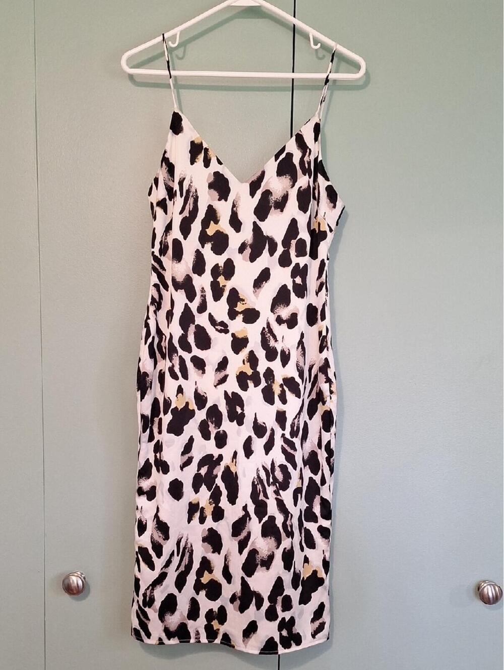 Nwt Superdown Cheetah Print Dress Size Small